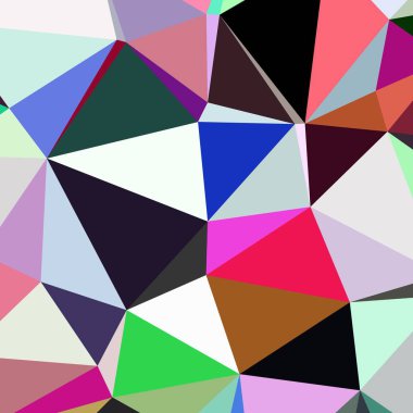 Arka plan çok renkli geometrik poligonal.