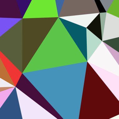 Arka plan çok renkli geometrik poligonal.