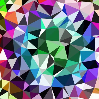 Arka plan çok renkli geometrik poligonal.