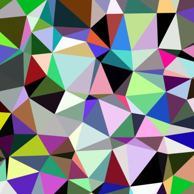 Arka plan çok renkli geometrik poligonal.