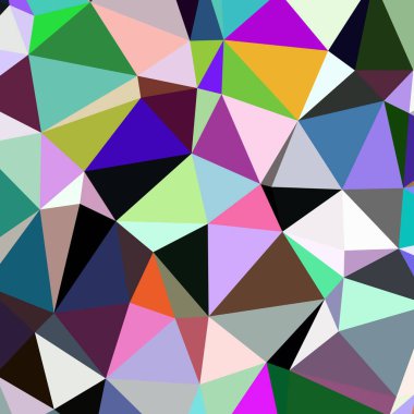 Arka plan çok renkli geometrik poligonal.