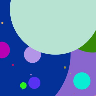 Daire geometrik şaşırtıcı arka plan çok renkli desen.