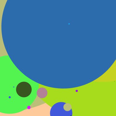 Daire geometrik güzel arka plan çok renkli desen.