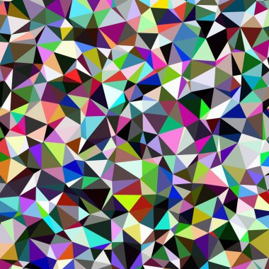 Arka plan çok renkli geometrik poligonal.