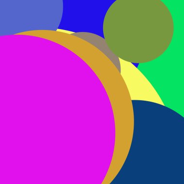 Daire geometrik yeni arka plan çok renkli desen.