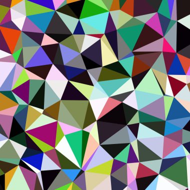 Arka plan çok renkli geometrik poligonal.