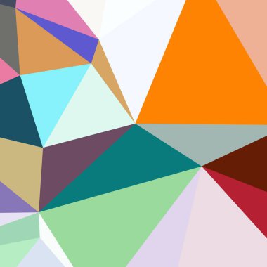 Arka plan çok renkli geometrik poligonal.