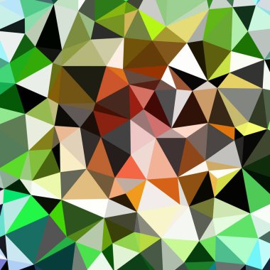 Arka plan poligonal sorunsuz üçgen renk desen.