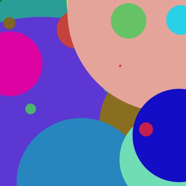 Daire geometrik büyük arka plan çok renkli desen.