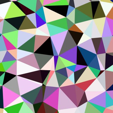 Arka plan poligonal sorunsuz üçgen renk desen.