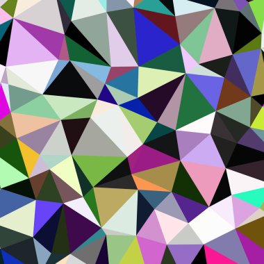 Arka plan çok renkli geometrik poligonal.