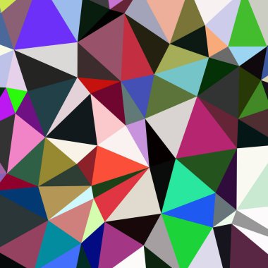 Arka plan çok renkli geometrik poligonal.