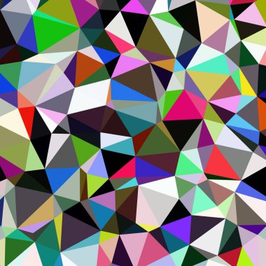 Arka plan çok renkli geometrik poligonal.