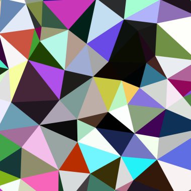 Arka plan çok renkli geometrik poligonal.