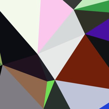 Arka plan çok renkli geometrik poligonal.