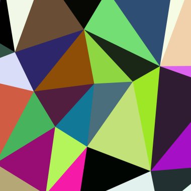 Arka plan çok renkli geometrik poligonal.