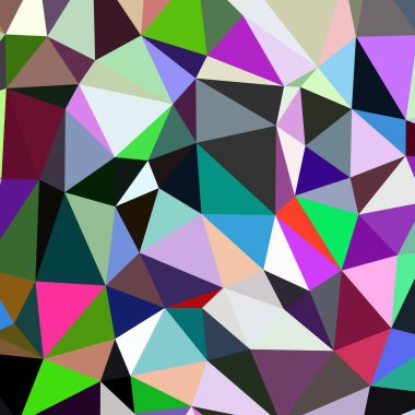 Arka plan çok renkli geometrik poligonal.