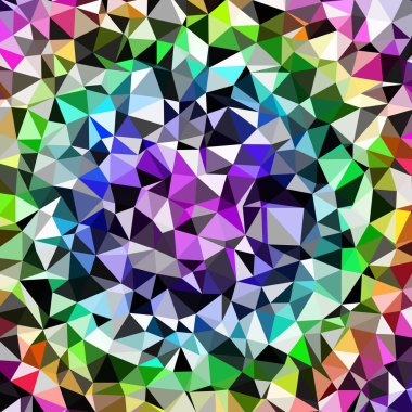 Arka plan çok renkli geometrik poligonal.