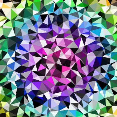 Arka plan çok renkli geometrik poligonal.