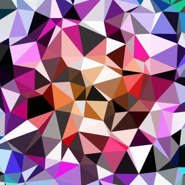 Arka plan çok renkli geometrik poligonal.