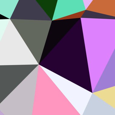 Arka plan çok renkli geometrik poligonal.