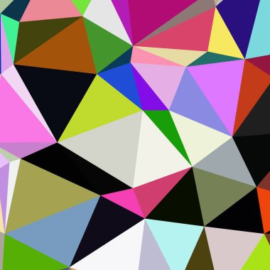 Arka plan çok renkli geometrik poligonal.
