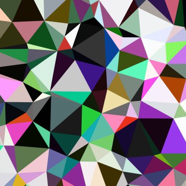 Arka plan çok renkli geometrik poligonal.