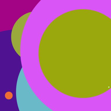 Daire geometrik büyük arka plan çok renkli desen.