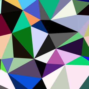 Arka plan çok renkli geometrik poligonal.