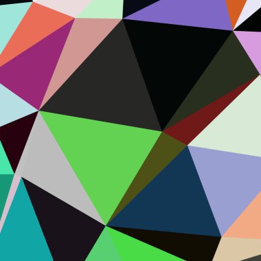 Arka plan çok renkli geometrik poligonal.