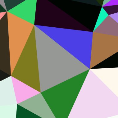 Arka plan çok renkli geometrik poligonal.