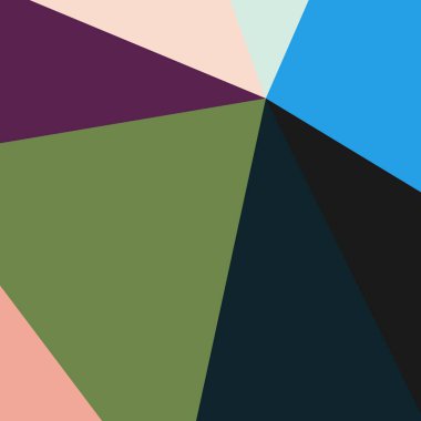 Arka plan poligonal sorunsuz üçgen renk desen.