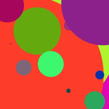 Daire geometrik büyük arka plan çok renkli desen.