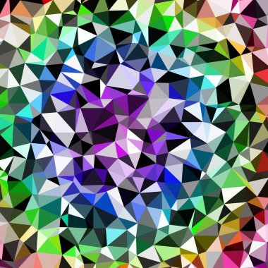 Arka plan çok renkli geometrik poligonal.