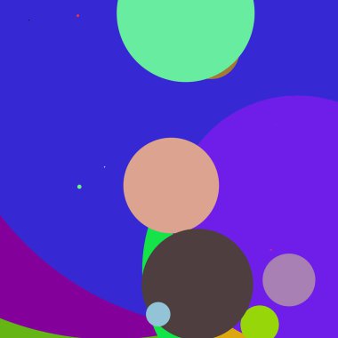 Daire geometrik şaşırtıcı arka plan çok renkli desen.