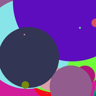 Daire geometrik şaşırtıcı arka plan çok renkli desen.