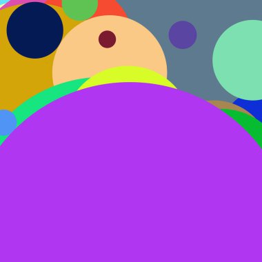 Daire geometrik yeni arka plan çok renkli desen.