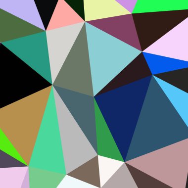 Arka plan çok renkli geometrik poligonal.