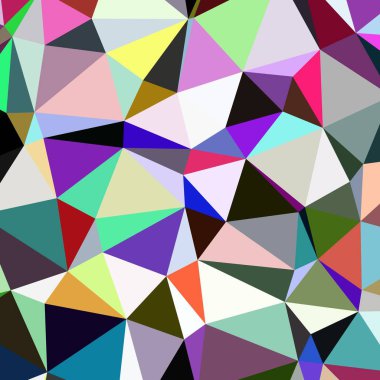 Arka plan çok renkli geometrik poligonal.