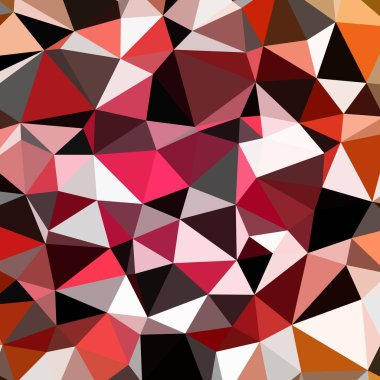 Arka plan poligonal sorunsuz üçgen renk desen.
