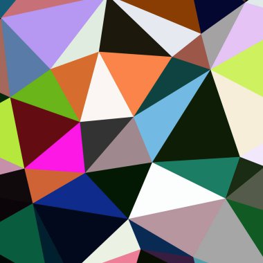 Arka plan çok renkli geometrik poligonal.