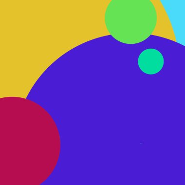 Daire geometrik şaşırtıcı arka plan çok renkli desen.