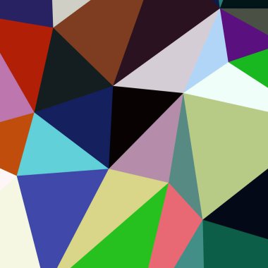 Arka plan çok renkli geometrik poligonal.