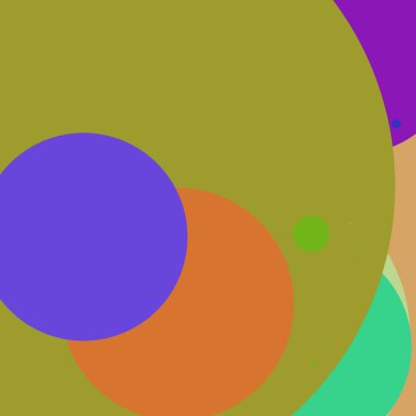 Daire geometrik büyük arka plan çok renkli desen.