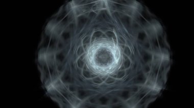 Fantezi kaotik renkli fraktal desen. Soyut Fraktal şekiller. 3D render resimde arka plan veya duvar kağıdı.