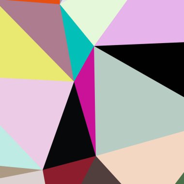 Arka plan çok renkli geometrik poligonal.