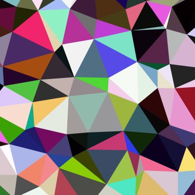 Arka plan çok renkli geometrik poligonal.