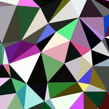Arka plan çok renkli geometrik poligonal.