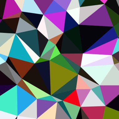 Arka plan çok renkli geometrik poligonal.