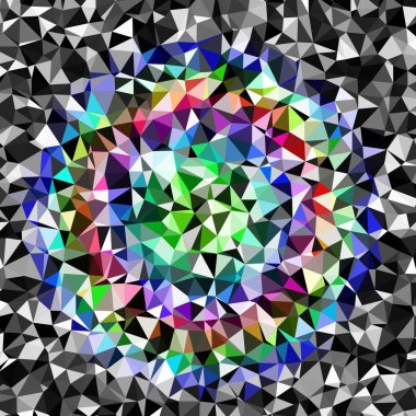 Arka plan çok renkli geometrik poligonal.